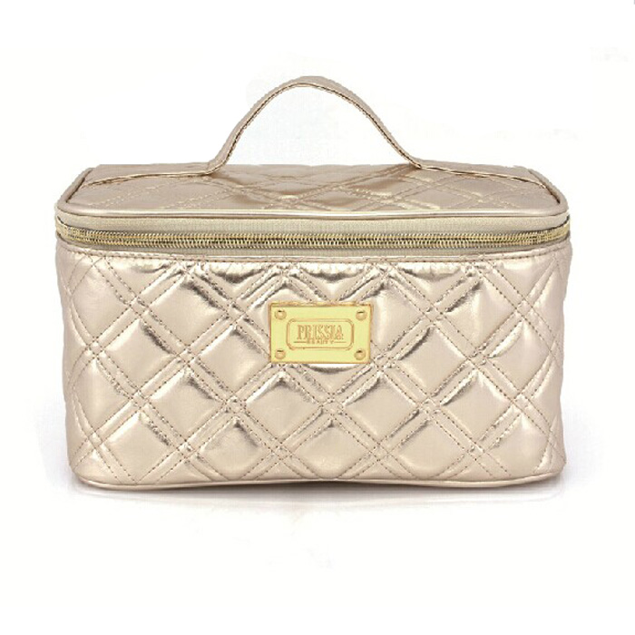 wholesale quilted square makeup cases