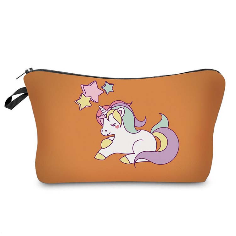 Custom unicorn makeup pouch FY-A9-004