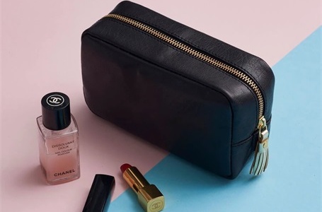 How to care for a leather makeup bag