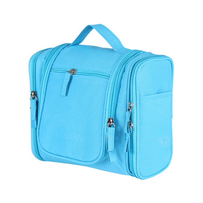 Polyester toiletry bag for women