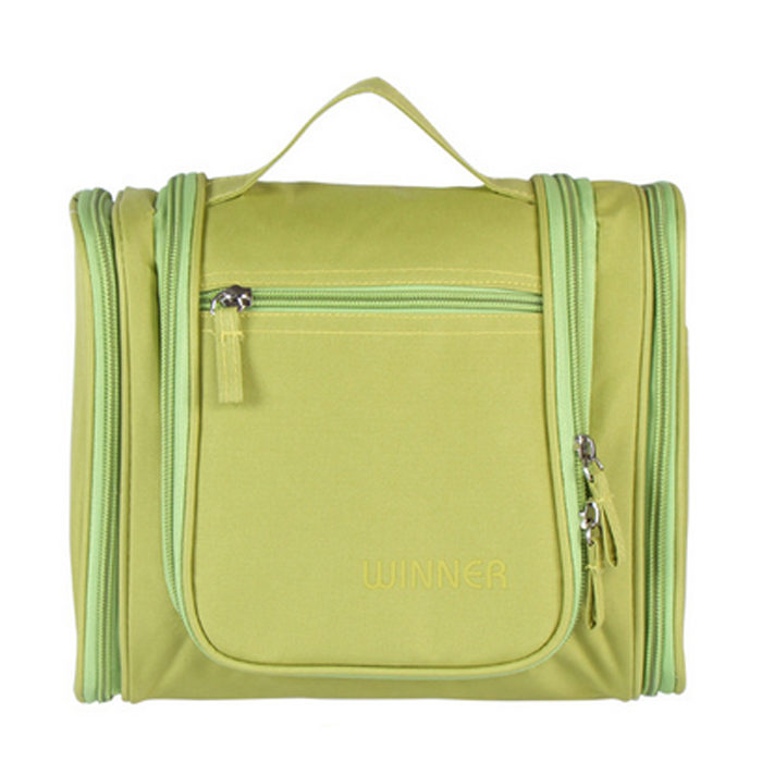Polyester toiletry bag for women