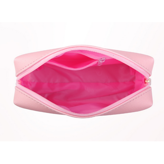 Hot sale pink color pu cosmetic bags in bulk FY-CB-111001