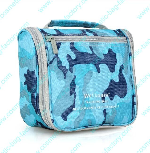 multi camo color military toiletry bag for tourism