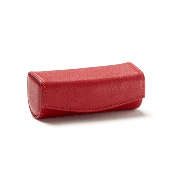 Mini leather women lipstick cosmetic bag with mirror FY-B4-001