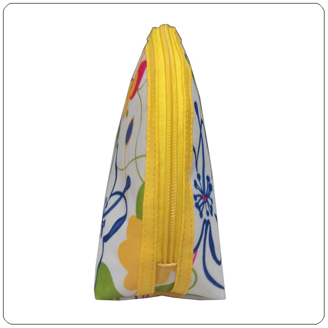 beautiful floral case women cosmetic bag manufacturer