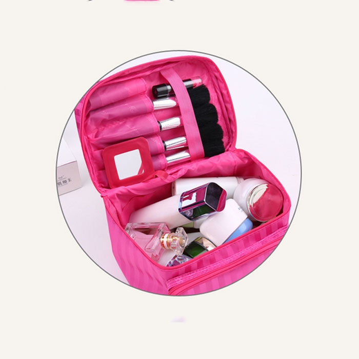 Customized waterproof polyester makeup bag