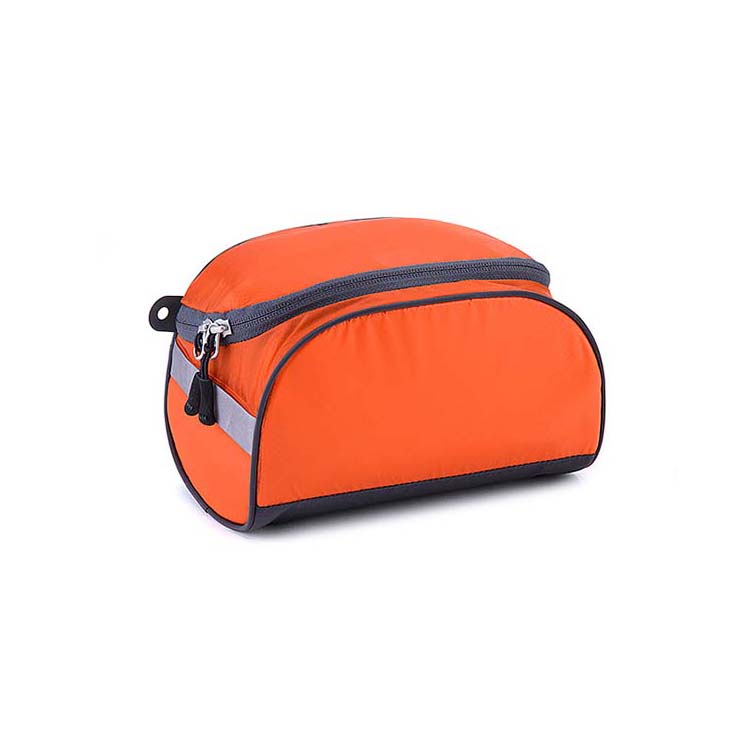 Wholesale travel orange waterproof cosmetic bags FY-A6-003