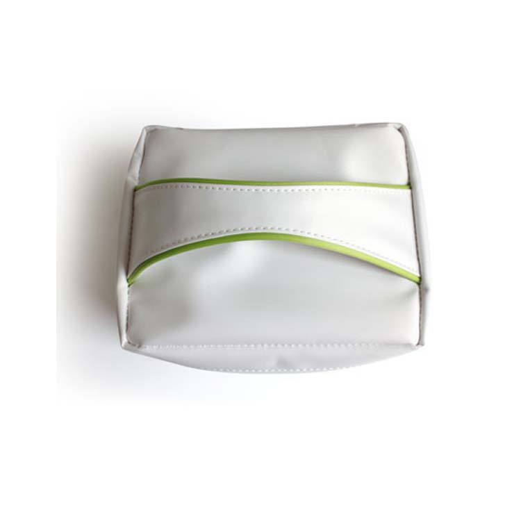 Factory custom white square cheap logo makeup bag FY-A6-025