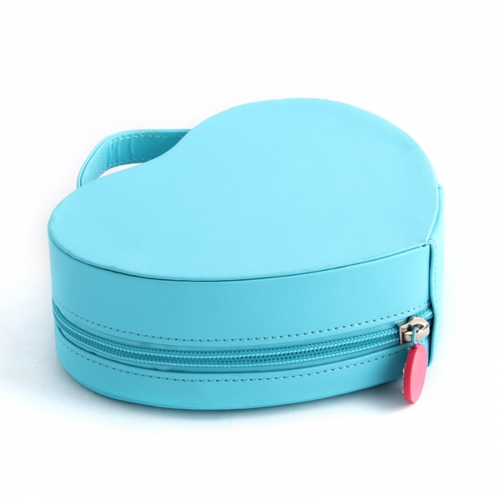 Disney frozen mini heart-shaped makeup box with zipper FY-CB-121302