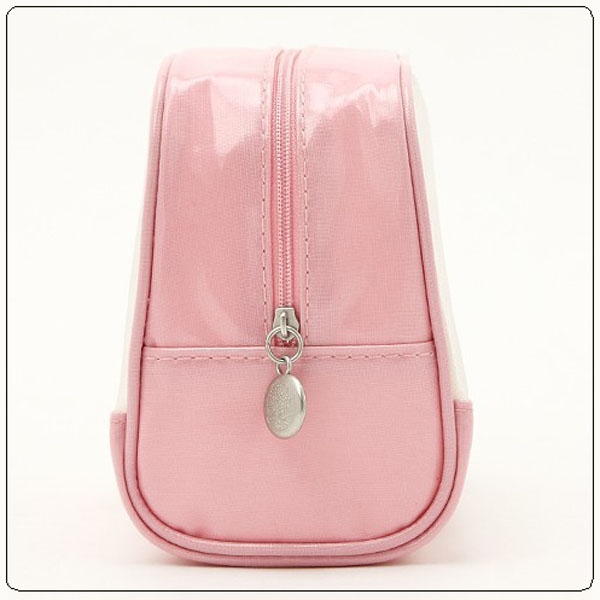 OEM Beauty Cosmetic Bag of Vogue Designe Pink Mesh FY-CB-0074